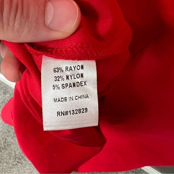 NWT Revolve x Superdown Loraine Slit Maxi Dress in Red | size XS - Picture 8 of 9